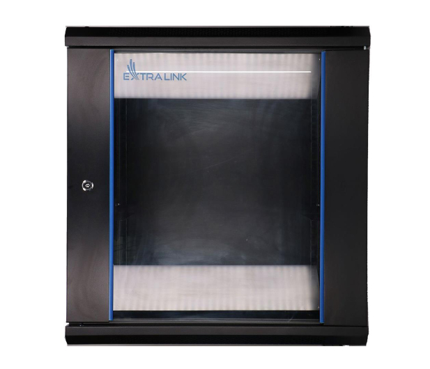 Extralink Wisząca 19" 12U 600x450mm (czarna) - 489361 - zdjęcie